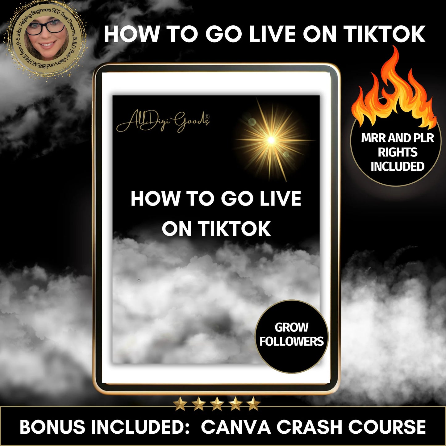 How to go Live on TikTok Comes with MRR and PLR